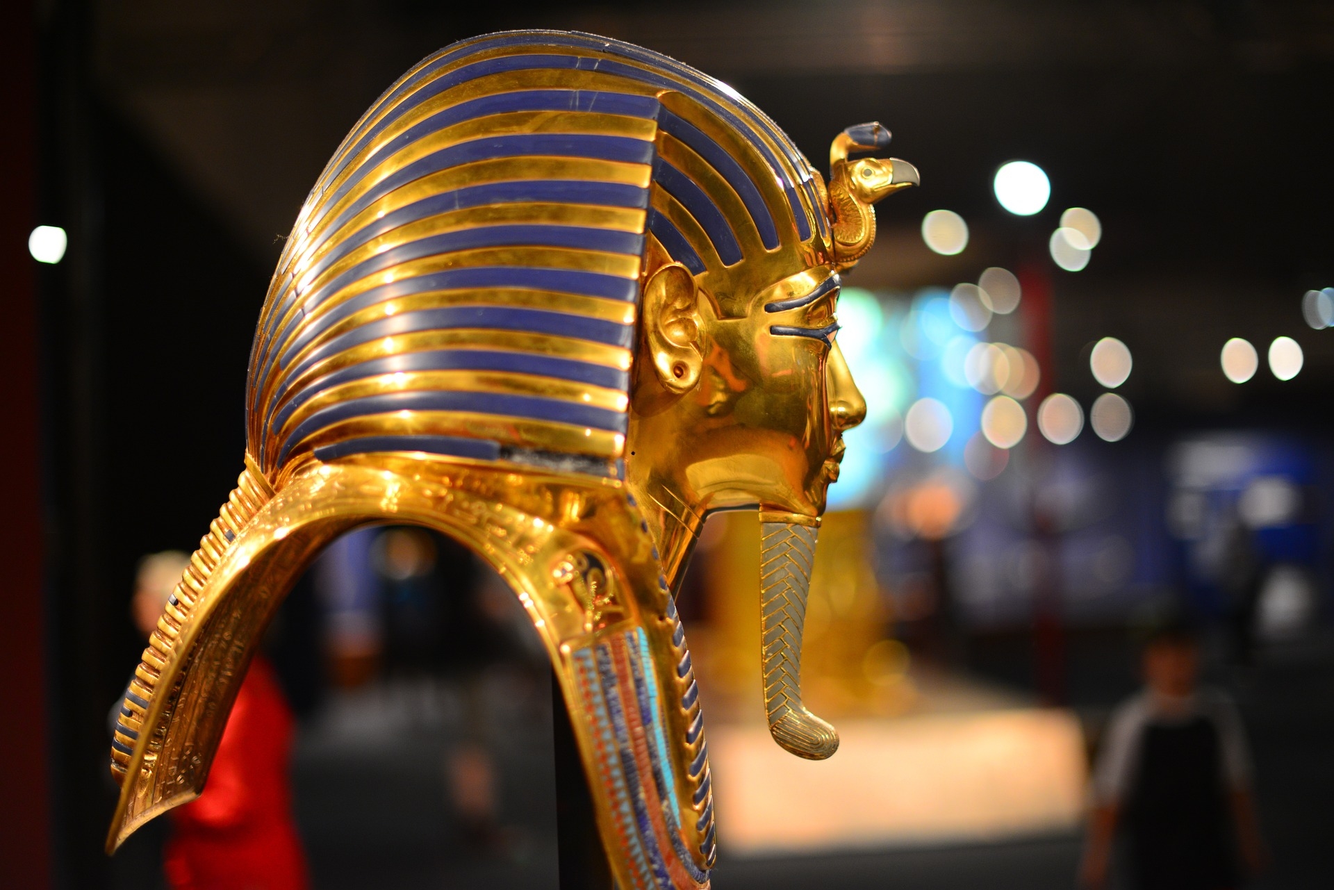 ägyptische Goldmaske