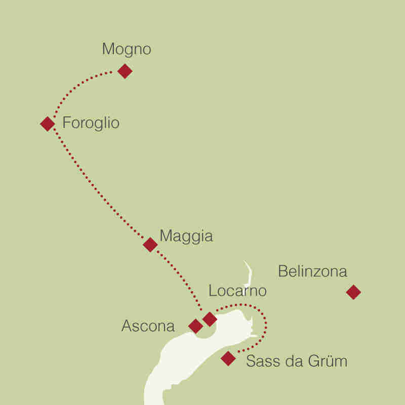 Reiseroute: Kraftorte Schweiz