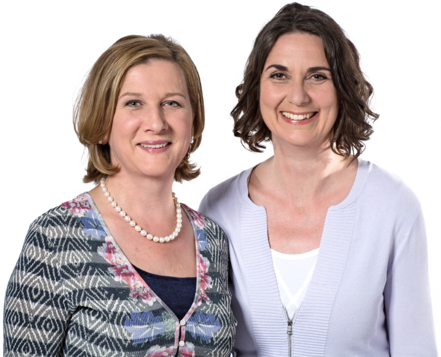 Foto: Cornelia Spangler (links) und Ute Kopp (rechts)